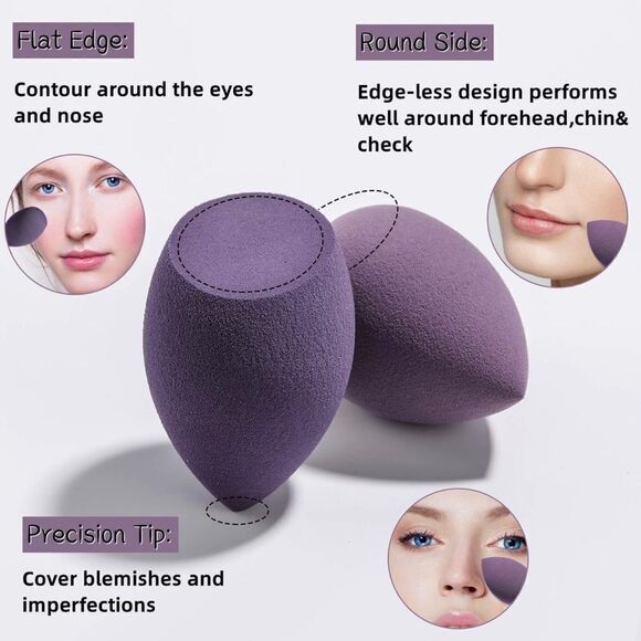 7pc Makeup Sponge Set - Picture 8 of 8